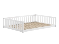 Vipack Dallas combo Montessori vloerbed 140x200 wit