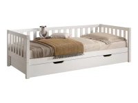 Vipack Dallas combo bed met bedlade 90x200 wit