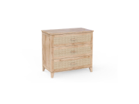 Théo-Bébé Nami Bois commode - naturel / rotan