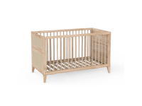 Théo-Bébé Nami Bois meegroeibed 70x140 - naturel / rotan