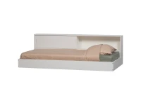 Woood Carter bed 90x200 - grenen / wit