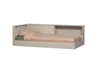 Woood Carter hoekbed links/rechts 90x200 - grenen / dust