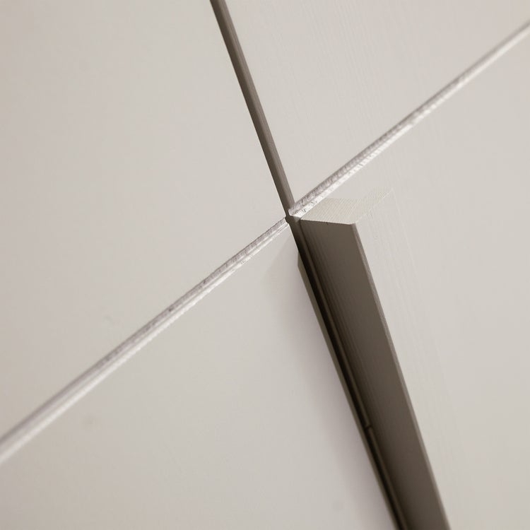 Woood Pure 3-deurs kledingkast met splitdeur - grenen / dust - Afbeelding 7