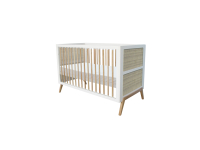 Théo-Bébé Marelia Neige meegroeibed 70x140 - wit
