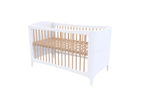 Théo-Bébé Neree meegroeibed 70x140 - wit / naturel