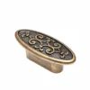 Art Nouveau - Oval / Brass