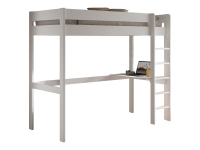 Vipack Primo hoogslaper met bureau - wit