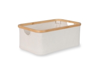 Quax opbergmand voor luiertafel - naturel / beige