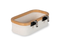 Quax hangmandje voor luiertafel - luiers / doekjes - naturel / beige