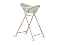 Quax badje met standaard - naturel / clay