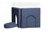 Shappy Original bogen - Ribstof - Blueberry
