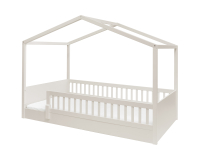 Pinio Luno Montessori huisbed 120x200 - champagne