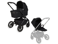 Quax Echo kinderwagen compleet - zwart