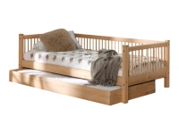Vipack Forrest Beech kajuitbed met bedlade - massief beuken