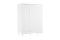 Vipack Forrest Beech 3-deurs kledingkast - wit beuken