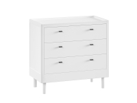 Jaxx Forrest Beech commode met 3 laden - wit beuken
