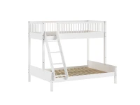 Vipack Forrest Beech familiestapelbed 90/140x200 - wit beuken