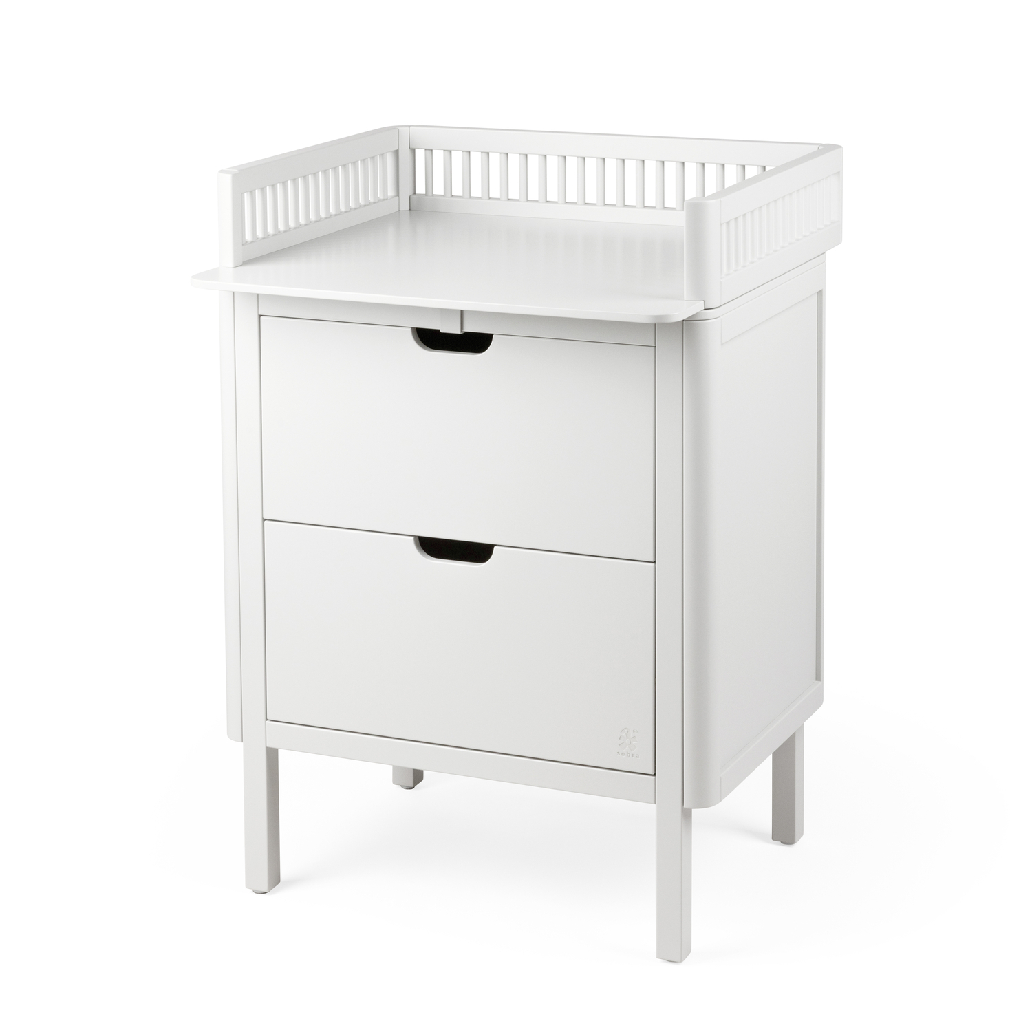 Sebra commode met lades - Classic White